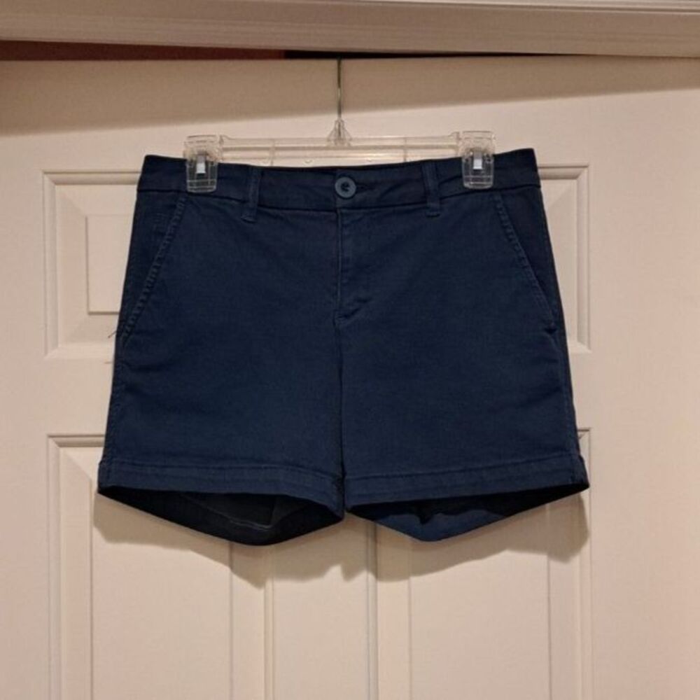 Kut From the Kloth Trouser Short Women's 4 Blue Shorts Casual Chino